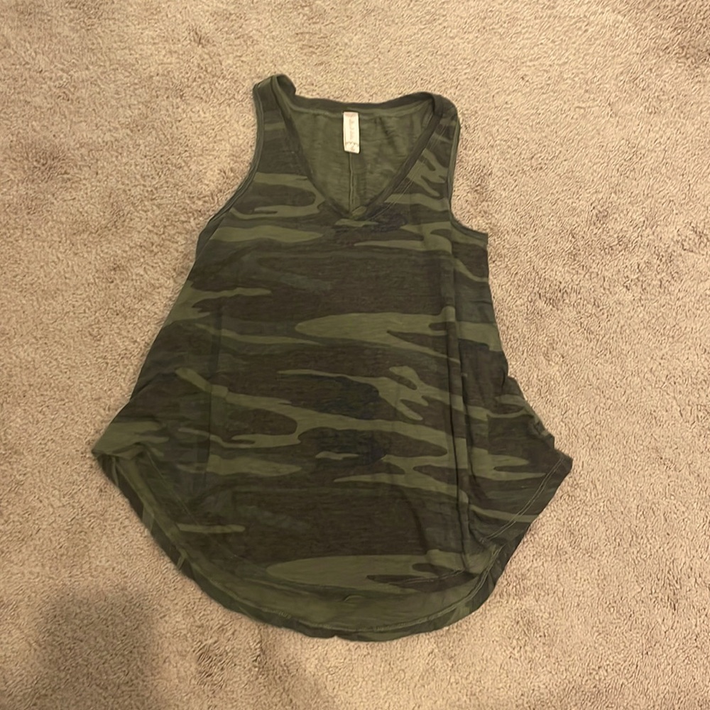 Alter’d State Camo tank top.  NWOT.